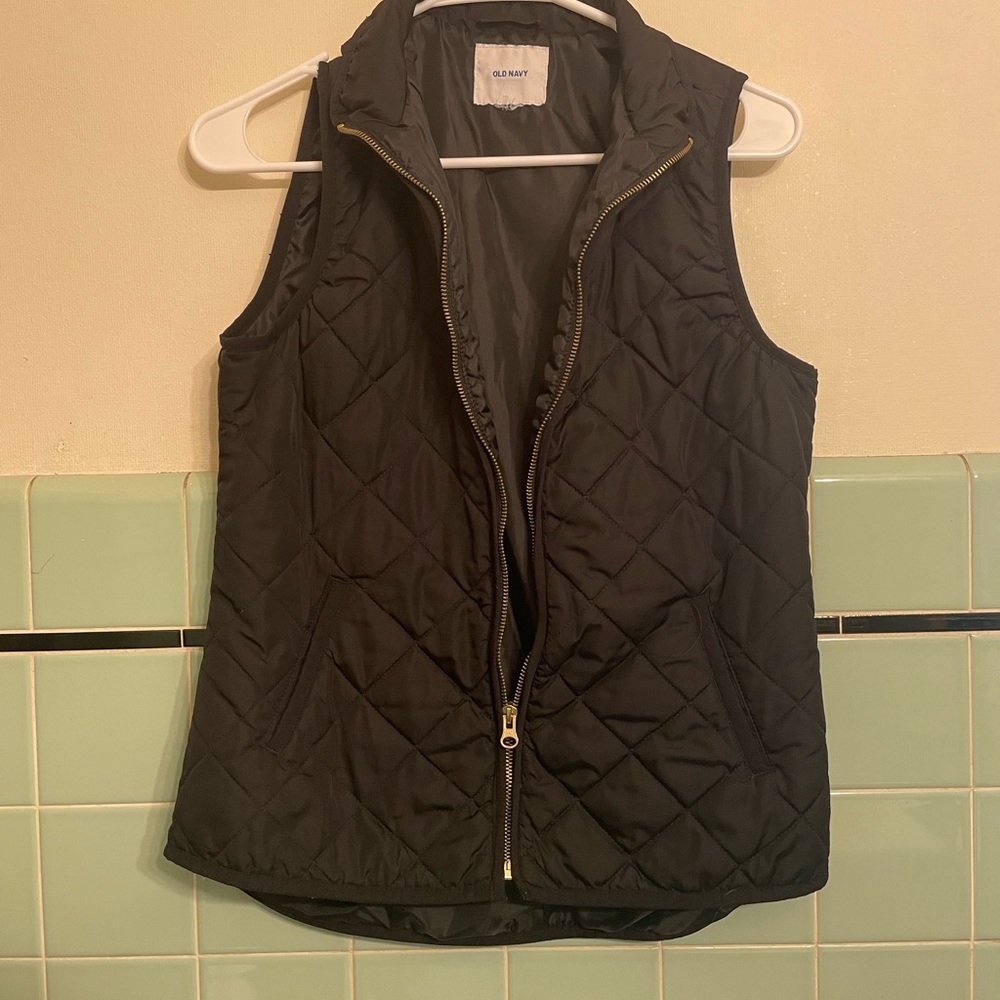 Old Navy Black Vest